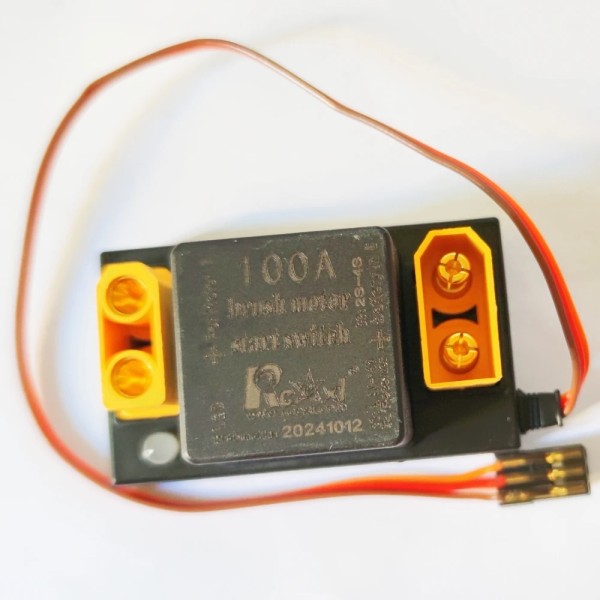Rcexl 100A spazzola ESC interruttore di avvio del motore per DLE30/EME35/EME55 /EME60 /DLE61/DLE111/DLE120 Auto Self